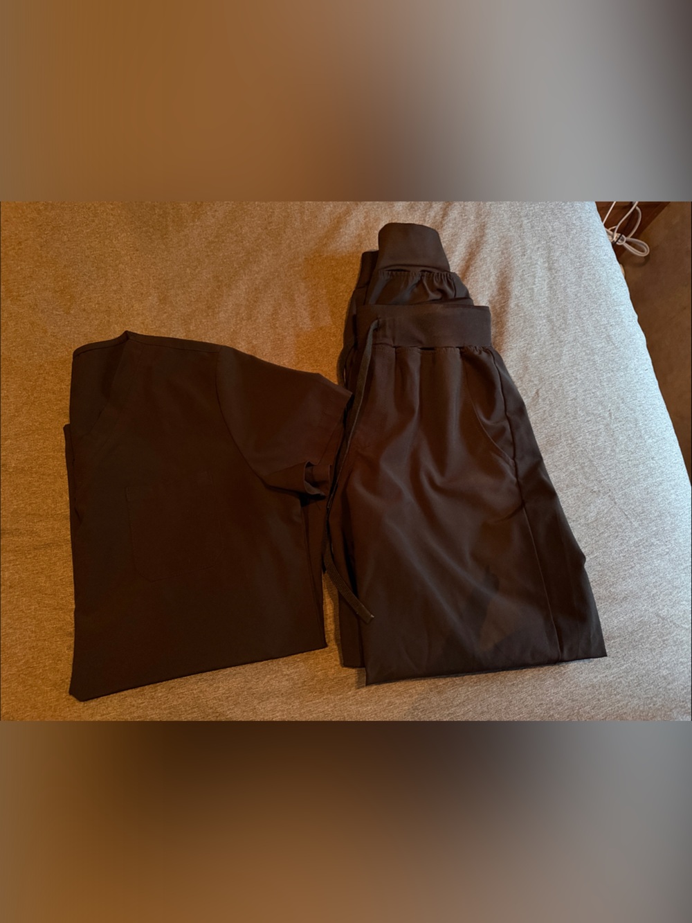 Women's Size Small Black Scrub Set